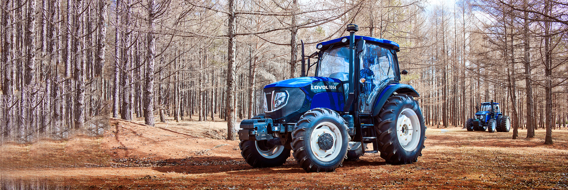 Tracteur LOVOL robuste, performant et accessible.
